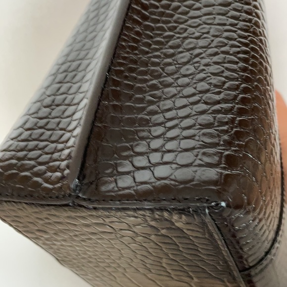 Tory Burch Croc Embossed Perry Tote - Picture 7 of 15